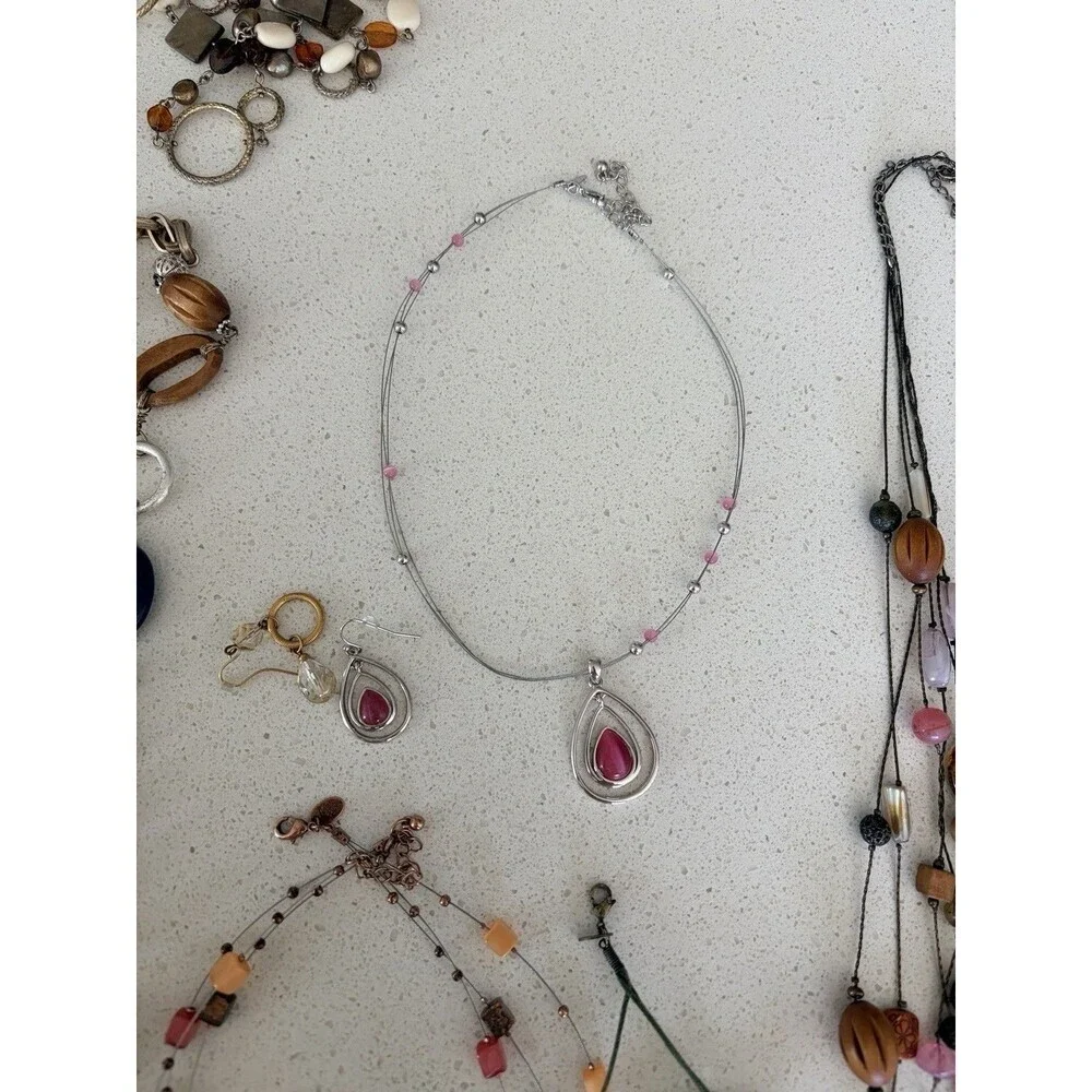 Amazing Lot of All Lia Sophia Jewelry Necklaces, Bracelets, Rings New Used